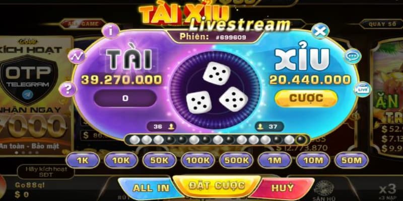 Tài Xỉu Livestream B52 Club Giới Thiệu về Tài Xỉu Livestream tại B52 Club